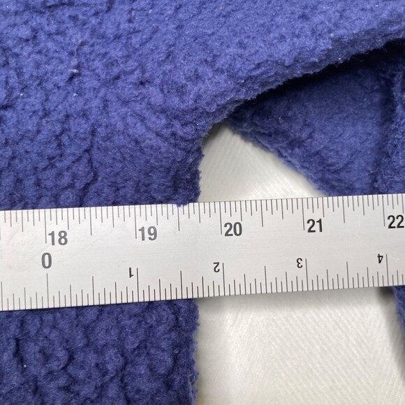 Vineyard Vines Men's 1/4 Zip Chunky Sherpa Fleece Jacket Small Blue Pullover - Picture 6 of 10